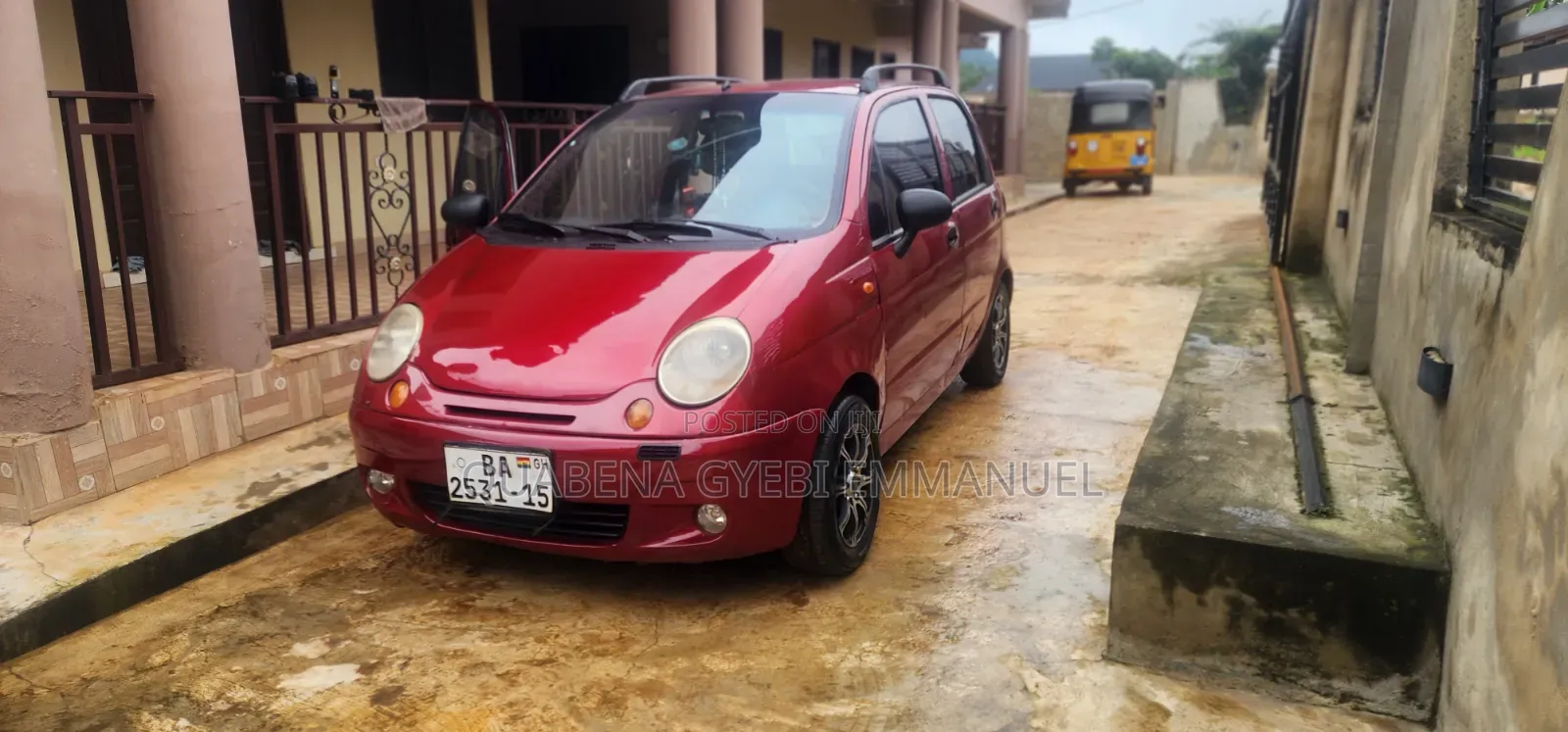 Daewoo Matiz 2007 Burgundy