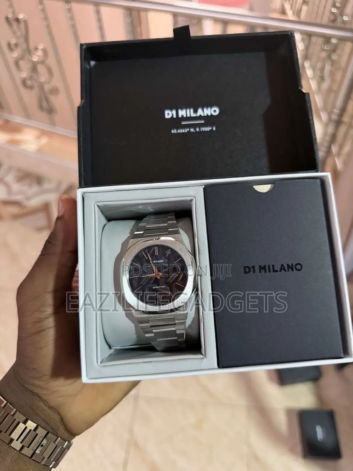 D1 Milano Ultra Thin Watch 41mm Case Size