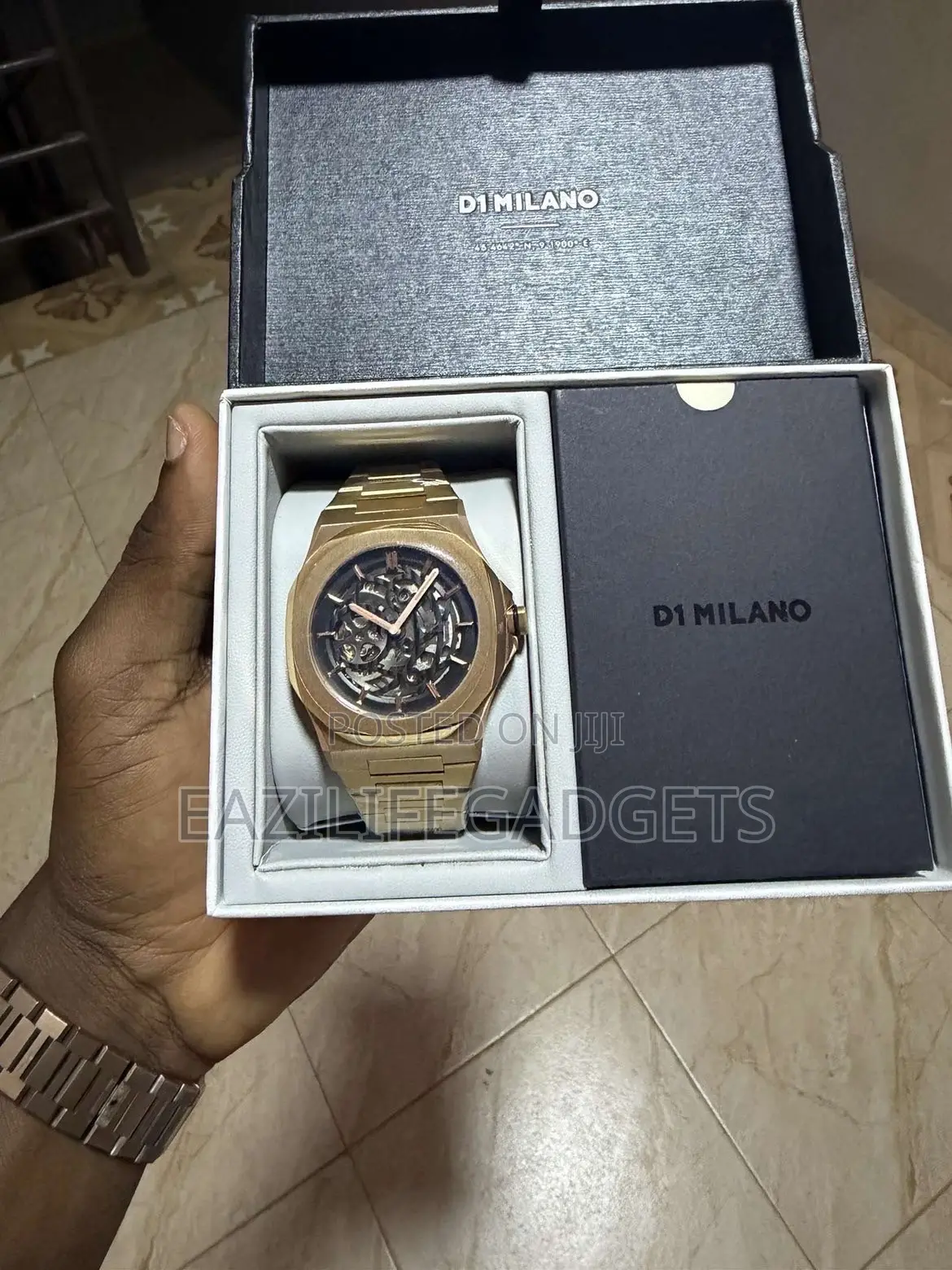D1 Milano Ultra Thin Watch 41mm Case Size