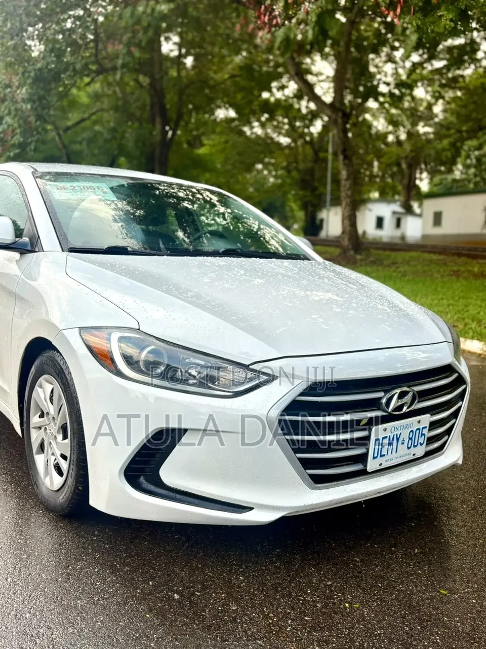 Hyundai Elantra SE Sedan FWD (2.0L 4cyl 6M) 2017 White