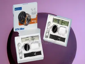Sinclu Gt4 Max Smartwatch + Bluetooth TWS Earphones