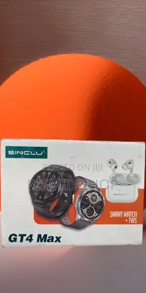 Sinclu Gt4 Max Smartwatch True Wireless Earphones