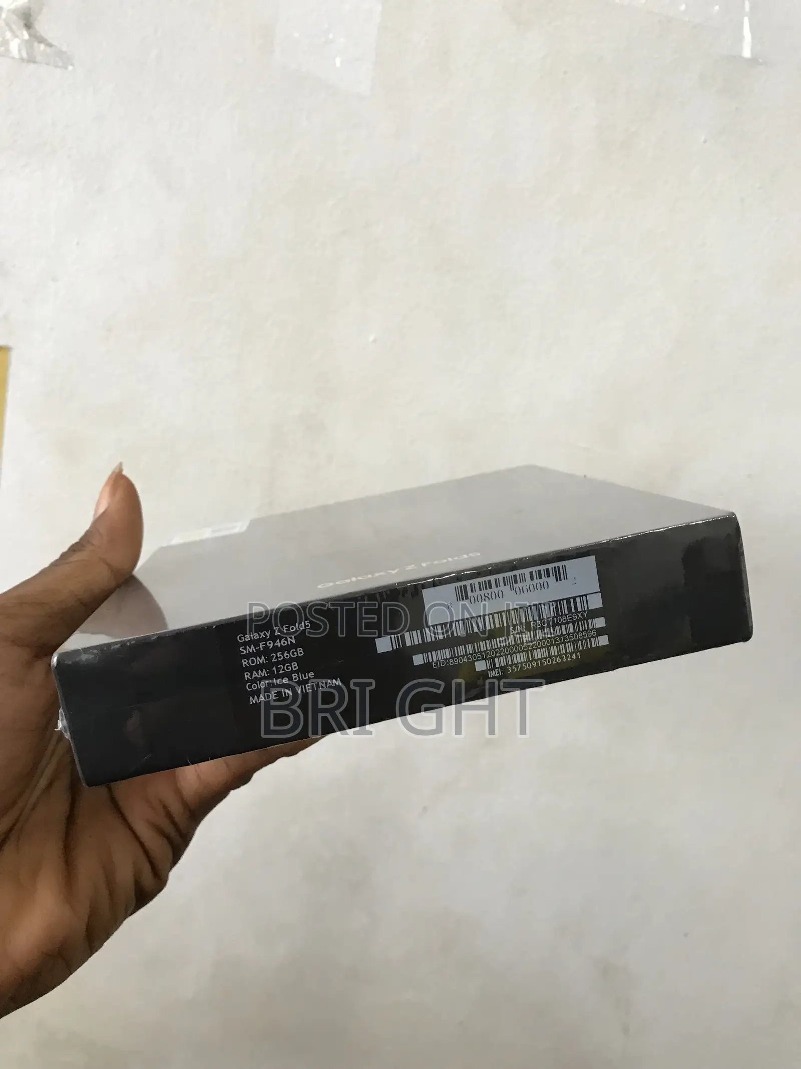 New Samsung Galaxy Z Fold 5 256 GB Black
