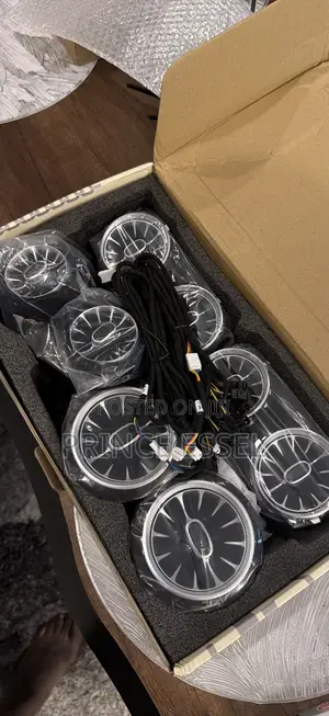 64 Colors Turbine AC Vent Ambient Light for Mercedes-Benz E-Class
