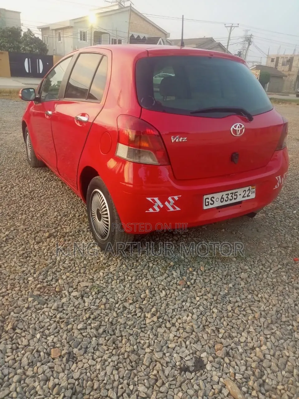Toyota Vitz 2010 Red