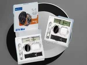 Sinclu Gt4 Max 2-in-1 Smartwatch TWS Earphones Set