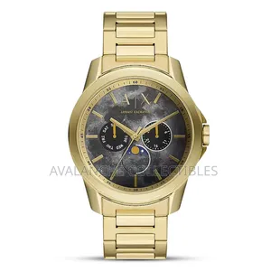 Armani Exchange Ax1737 Moon Phase Watch 43mm Case Size