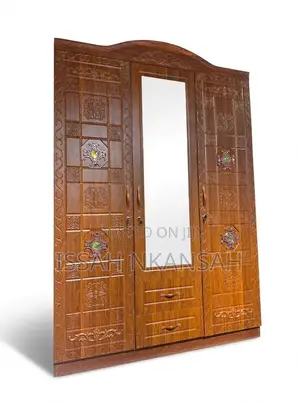 3 in 1 Wood Wardrobe