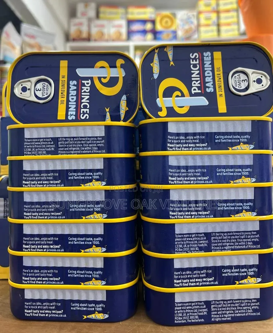 Princess Sardines in Sunflower Oil 120g