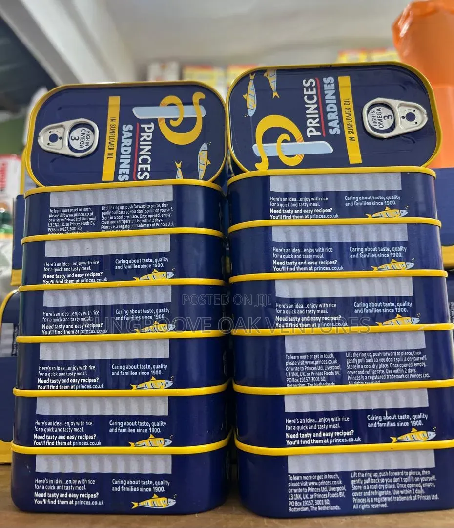 Princess Sardines in Sunflower Oil 120g