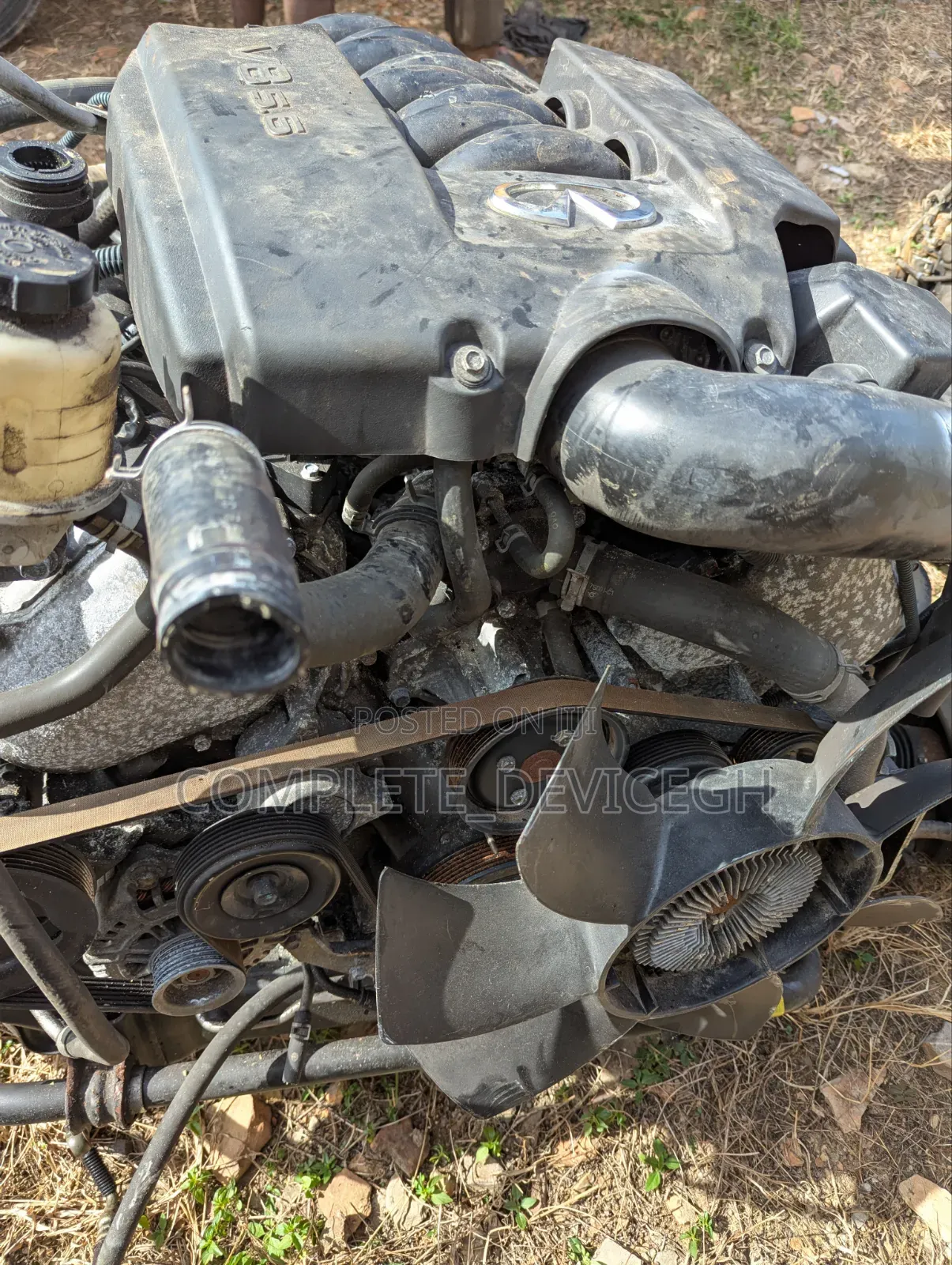 2004 2005 2006, Infiniti QX56, Engine