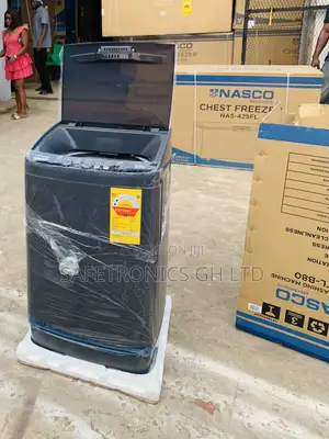 Super Sleek Nasco 8KG Top Load FullyAuto Washing Machine (NASTL-B80)