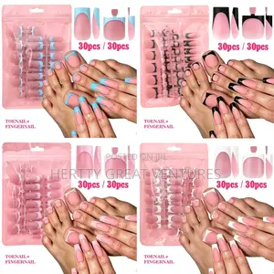 French Tips Nail Set