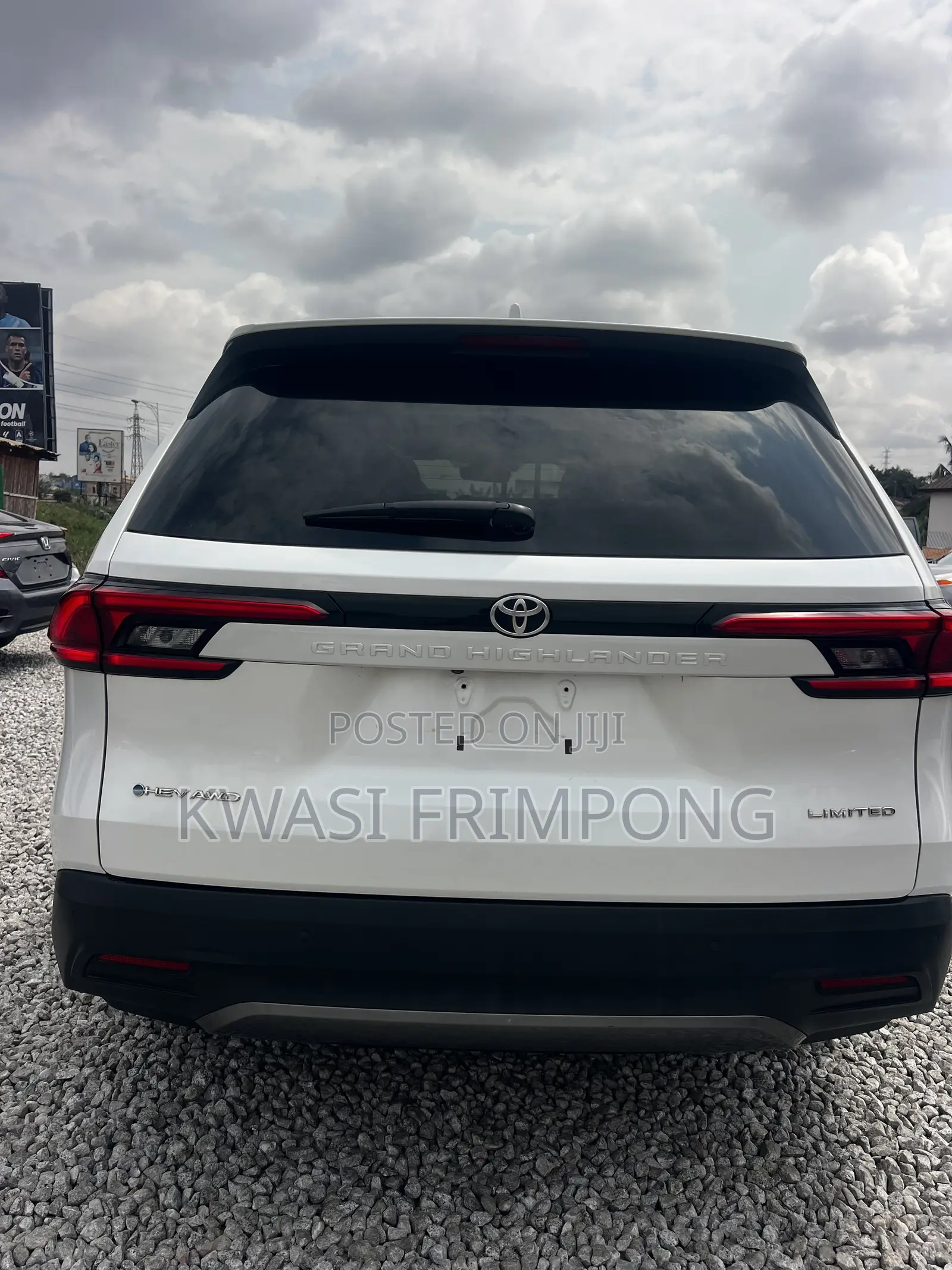 Toyota Grand Highlander Hybrid Limited AWD 2024 White