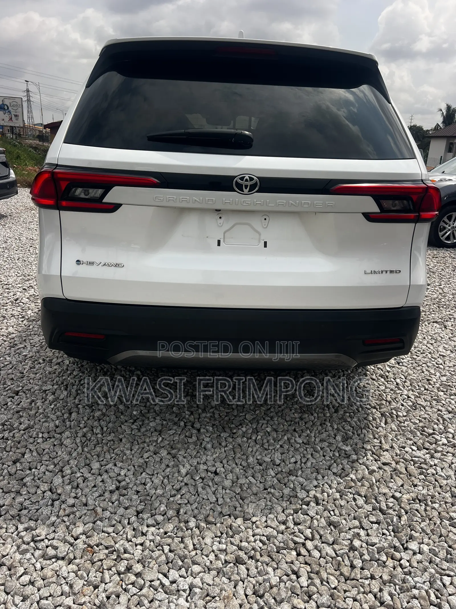 Toyota Grand Highlander Hybrid Limited AWD 2024 White