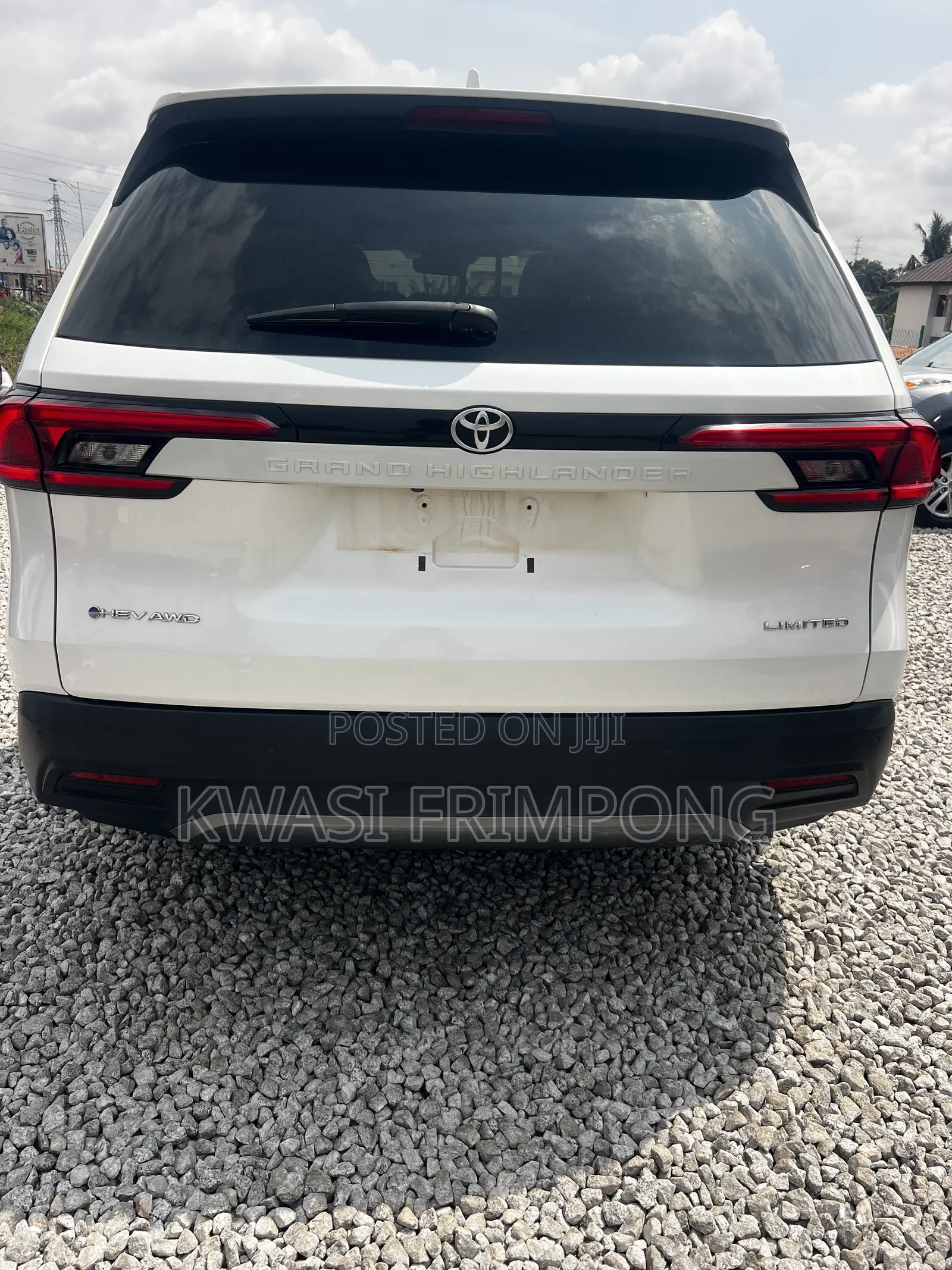 Toyota Grand Highlander Hybrid Limited AWD 2024 White