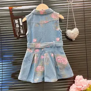 Cute & Stylish Girls’ Jean Dress | Perfect for Parties & Outings