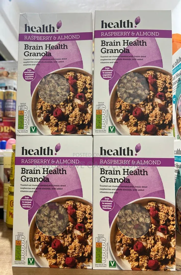 Health Granola Raspberry Almond (Brain Health Granola)