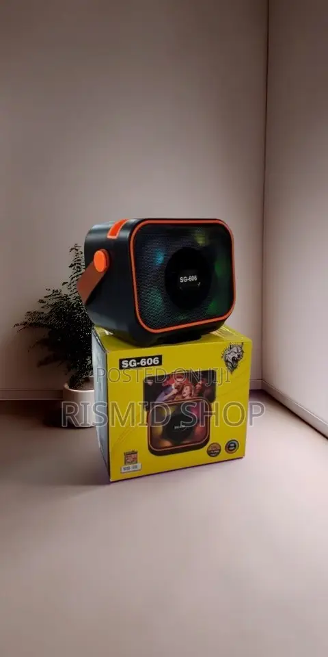 Sg 606 Wireless Bass Sound Speaker
