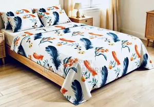 Complete King Bed Set - 2 Flat Sheets With 4 Matching Pillowcases