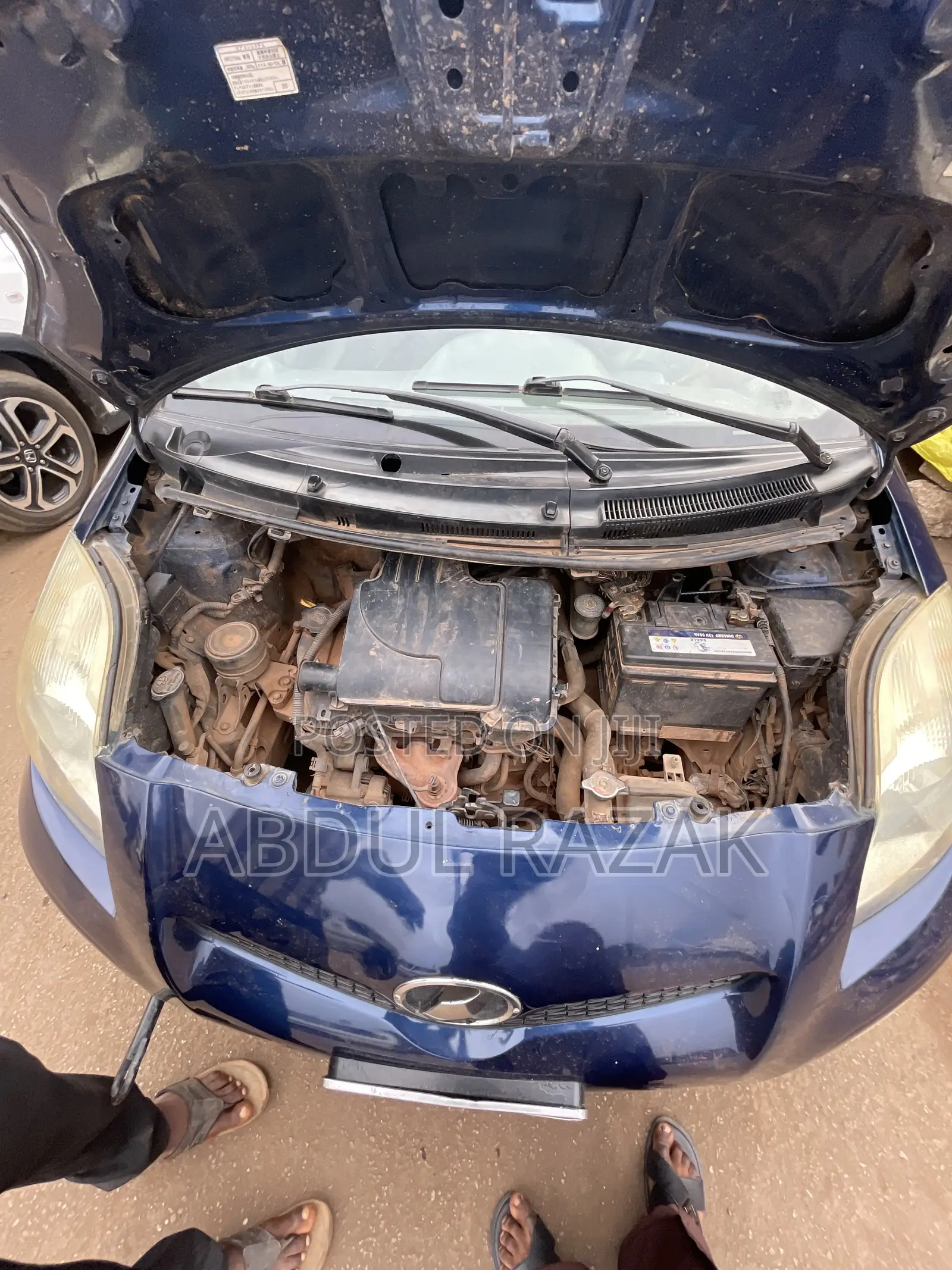 Toyota Vitz 2010 Blue