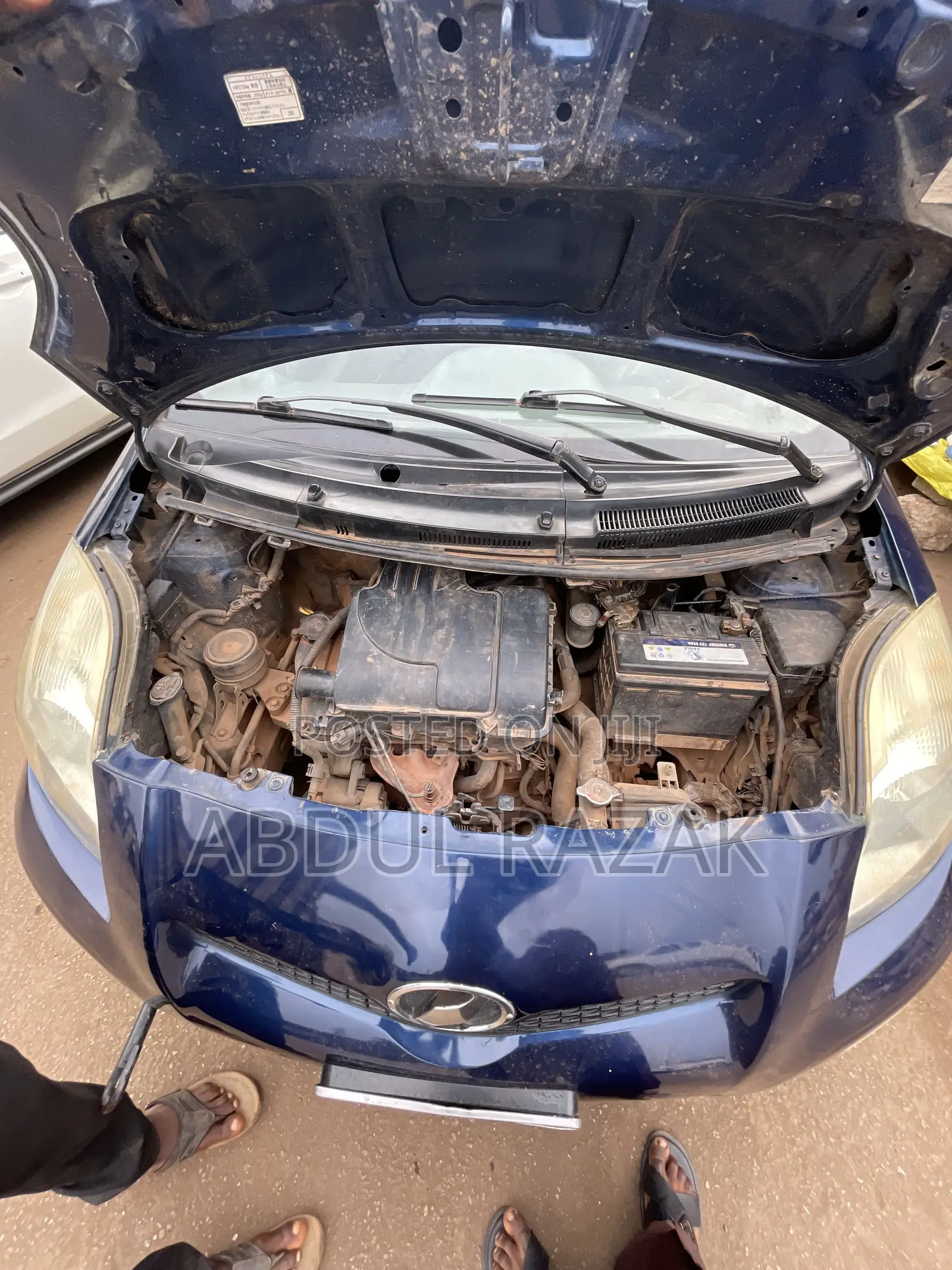 Toyota Vitz 2010 Blue