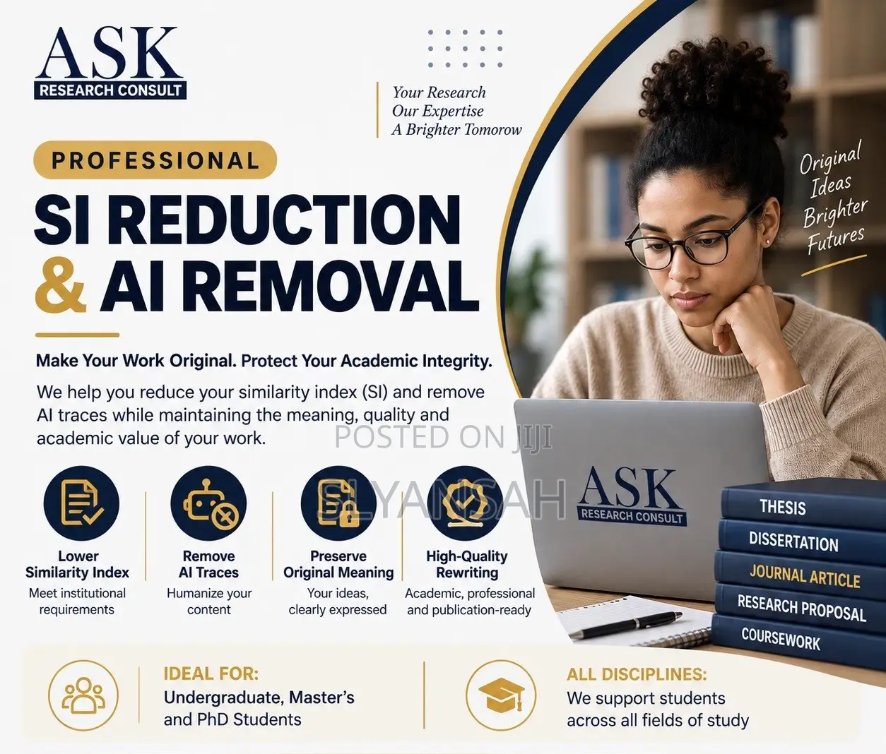 Turnitin SI Reduction & AI Removal