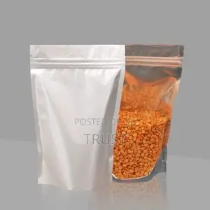 Stand Up Pouches - Silver 9*15cm