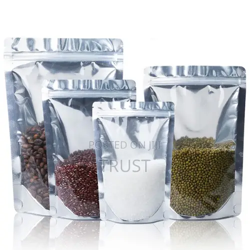 Stand Up Pouches - Silver 9*15cm