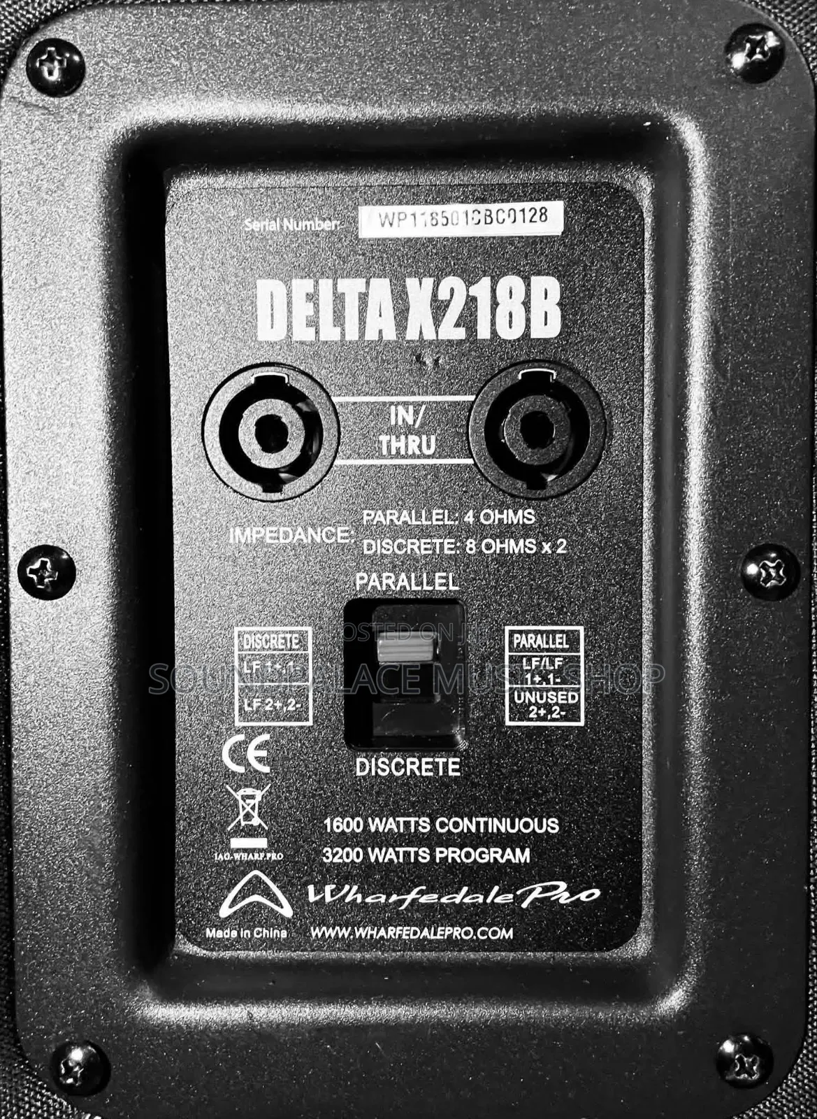 Wharfedale Pro Delta X218B Professional Dual 18-Inch Passive Subwoofer