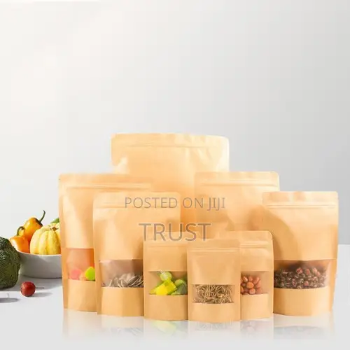 Stand Up Pouch Kraft - 9*14cm