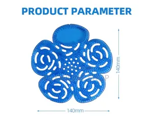 5 Pieces Urinal Deodorizer Air Fresher Fragrance Toilet Bathroom Mat