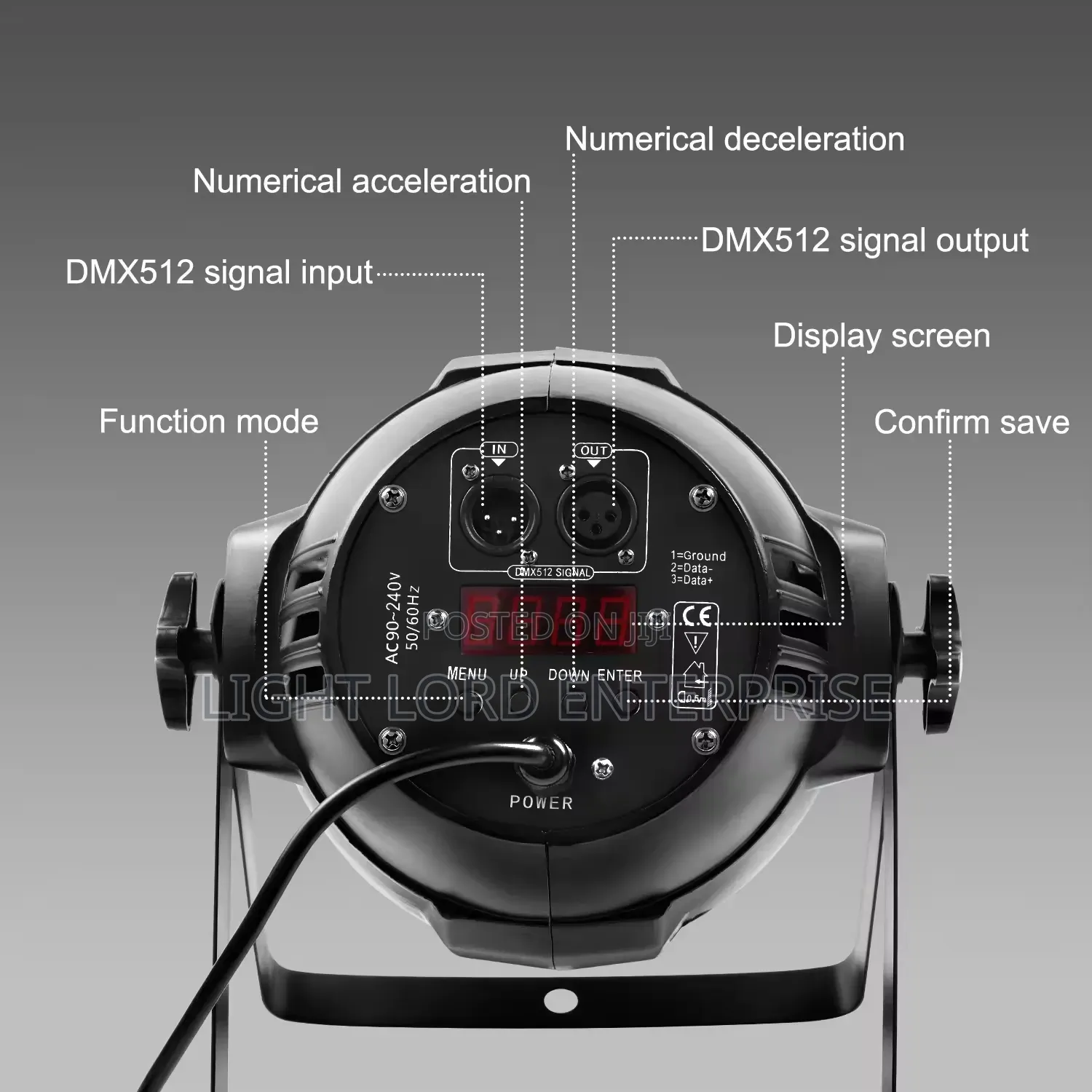 Digital Intelligent 54eye Stage Light