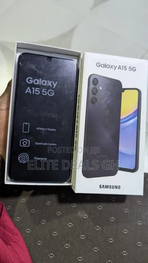 Samsung Galaxy A15 5G 128 GB Black