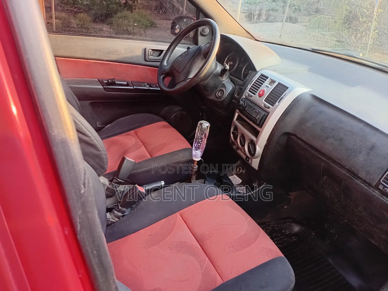 Hyundai Getz 2009 Red