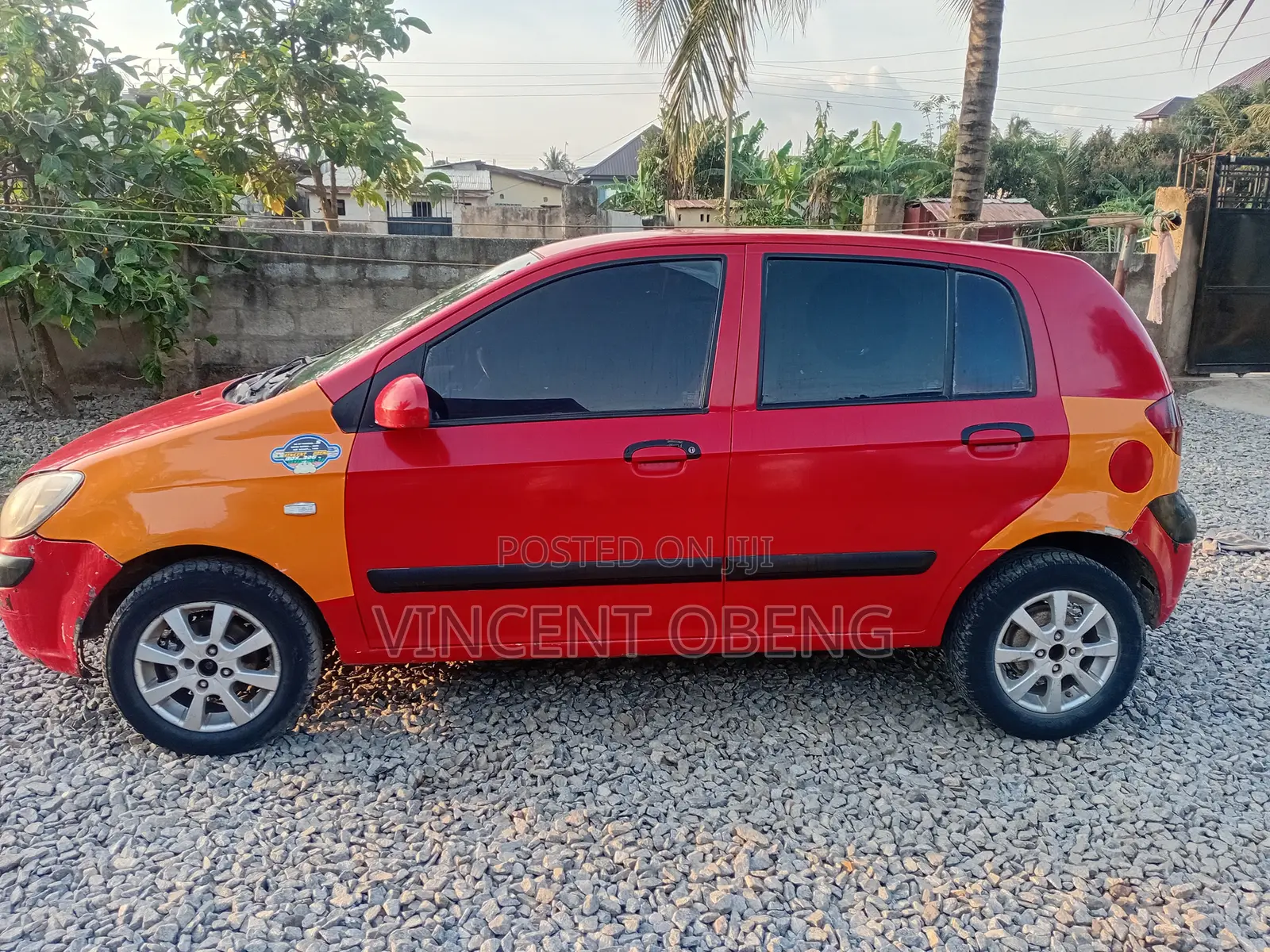 Hyundai Getz 2009 Red