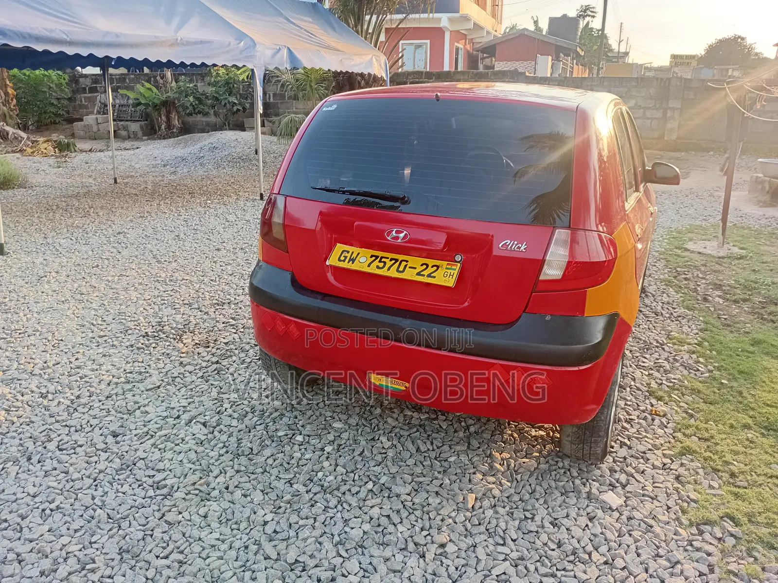 Hyundai Getz 2009 Red