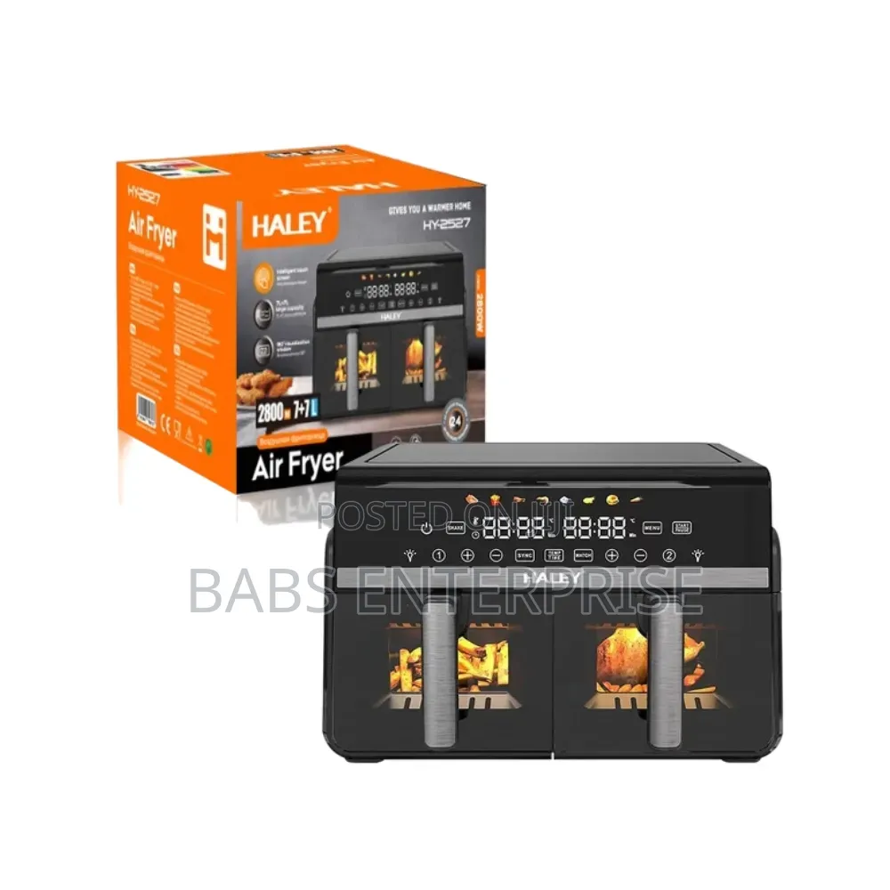Haley Air Fryer Maker 7ltr+7ltr