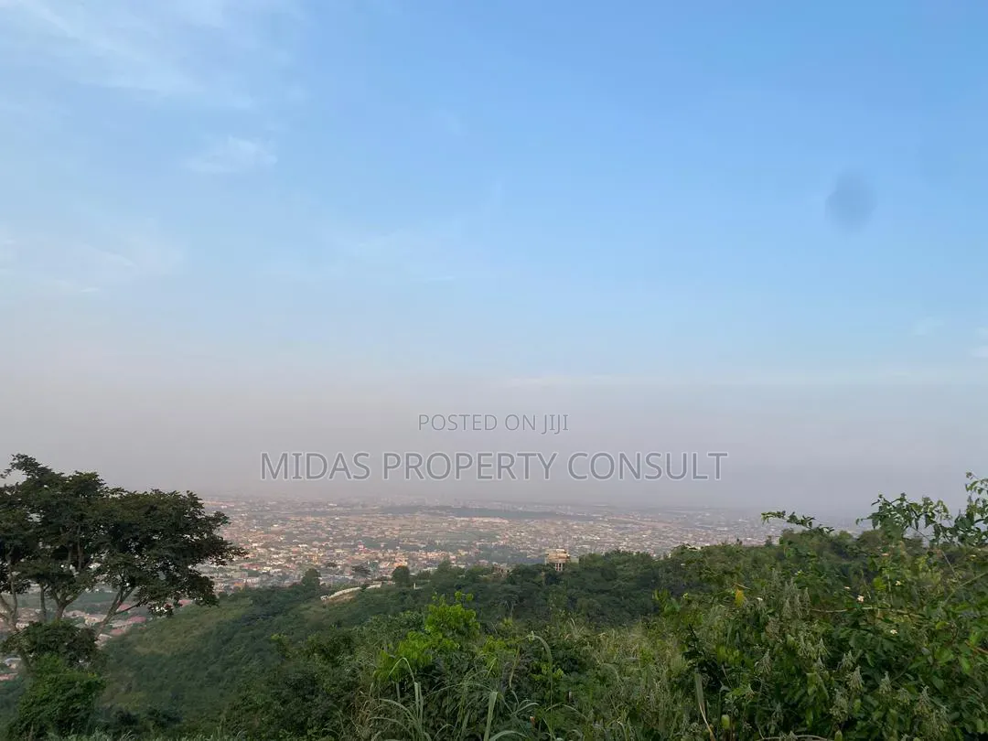 1 and Half Plots for Sale at Peduase With Accra View