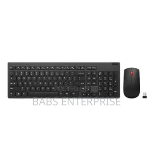 Lenovo Essential Wireless Combo Gen 2 – Keyboard and Mouse UK – Black