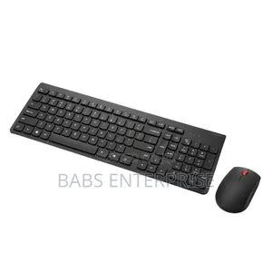 Lenovo Essential Wireless Combo Gen 2 – Keyboard and Mouse UK – Black