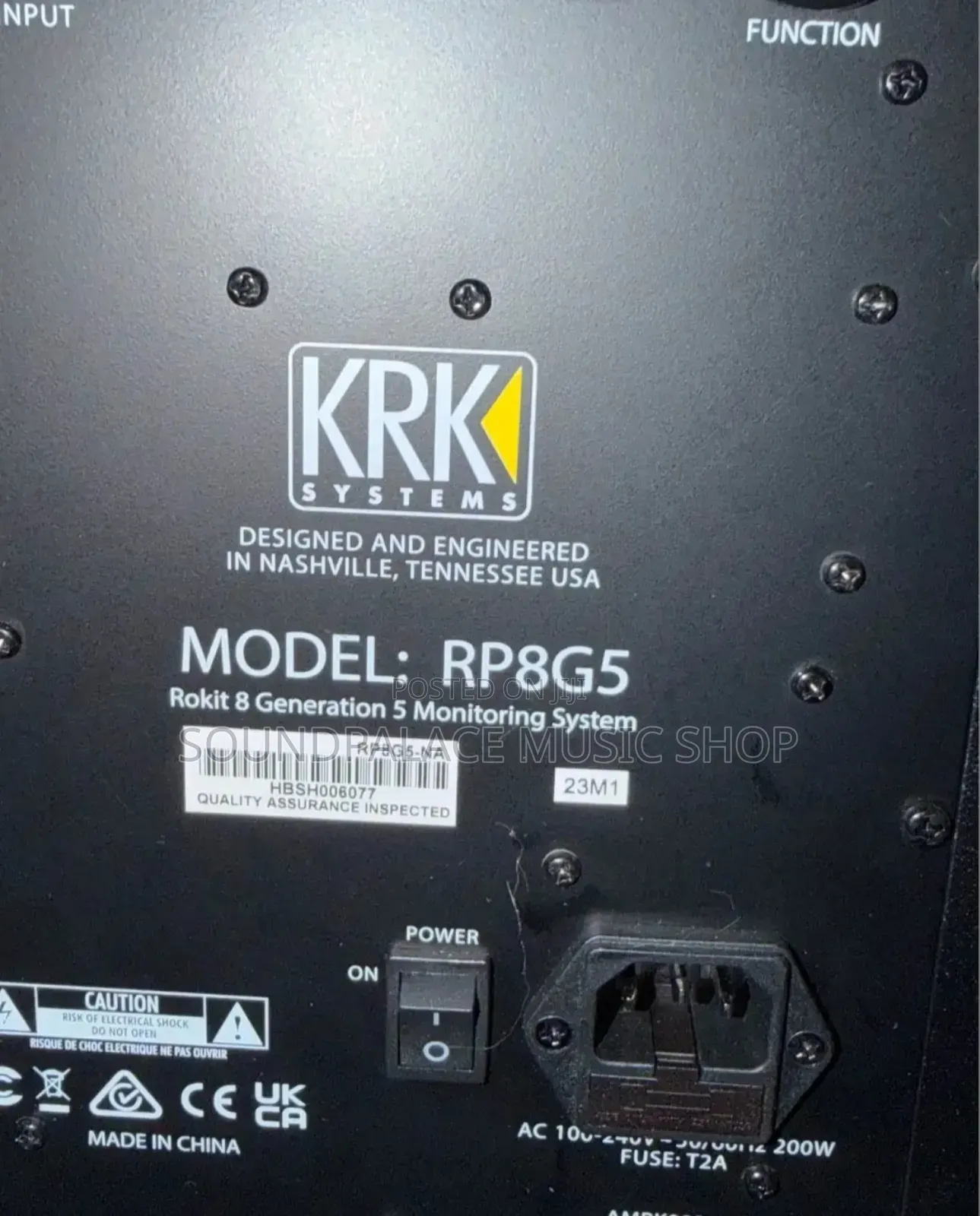 KRK Rokit 8 Generation Five (G5) Powered Nearfield Studio Monitor