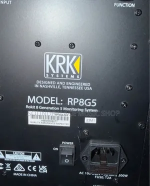 KRK Rokit 8 Generation Five (G5) Powered Nearfield Studio Monitor