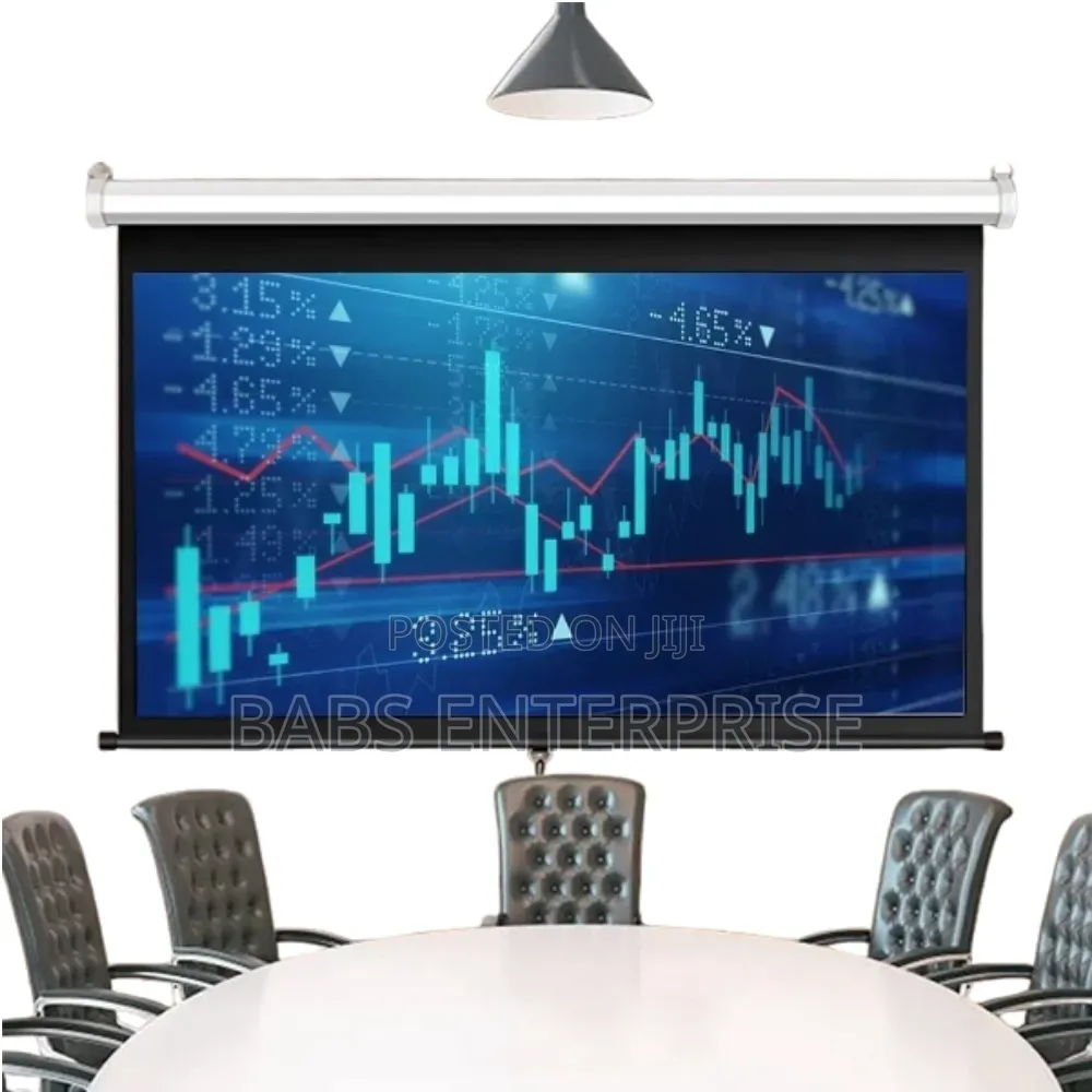 Burotika BW18-244 244cmx244cm Wall Screen