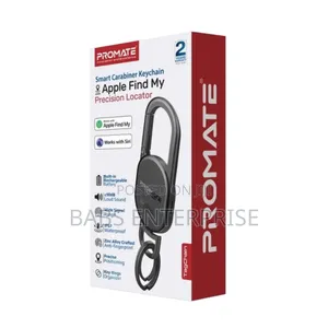 Promate Smart Carabiner Keychain With Apple Find My Precision Locator