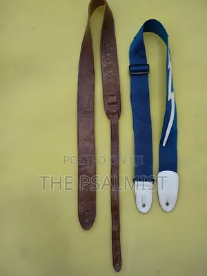 Levys and Fender Top Quality Leather Guitar Straps