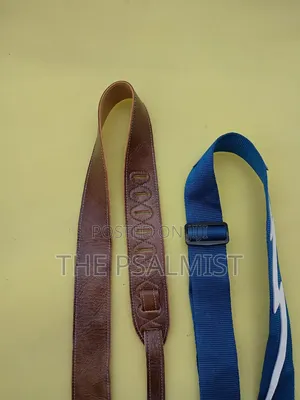 Levys and Fender Top Quality Leather Guitar Straps