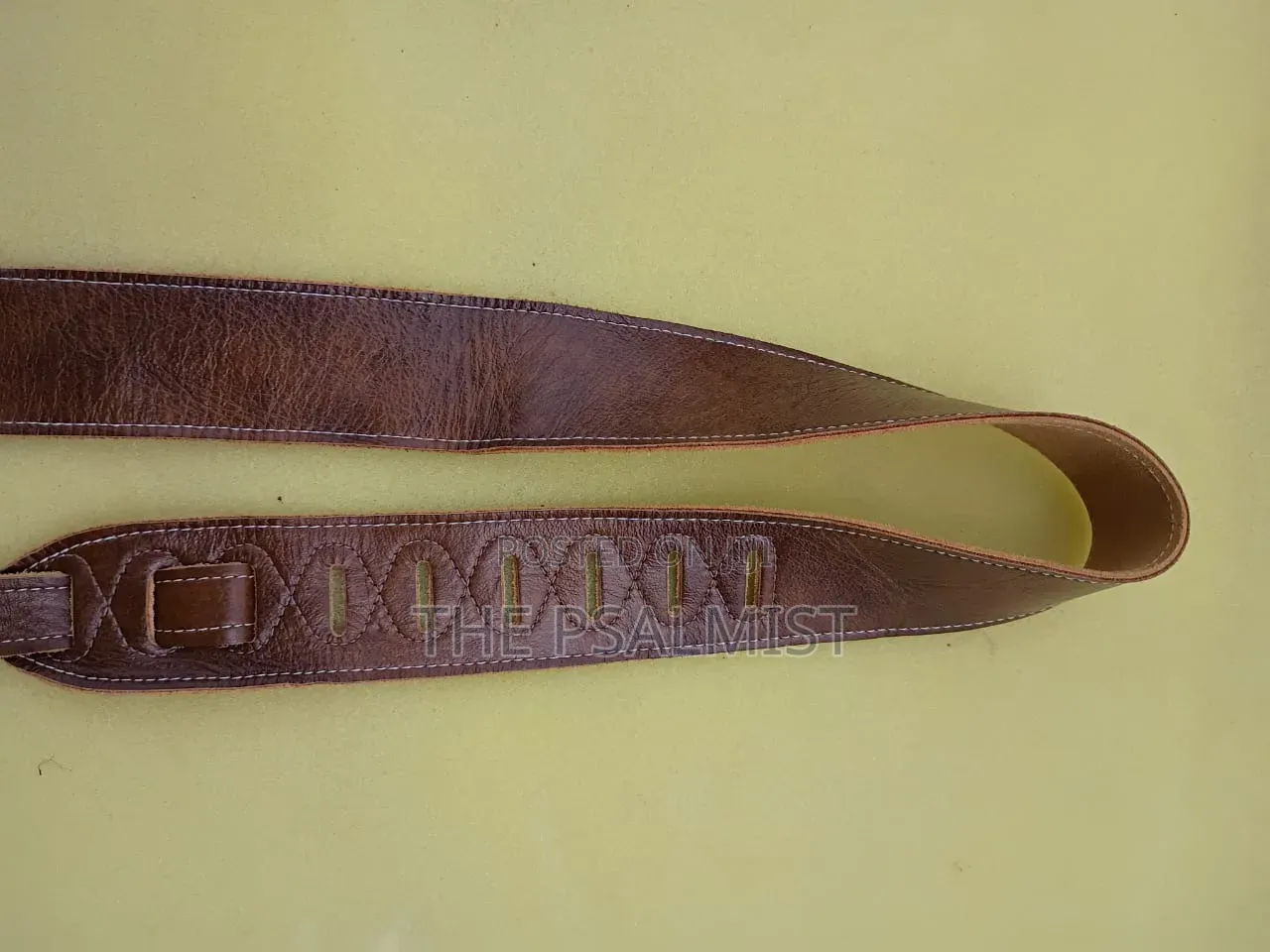 Levys and Fender Top Quality Leather Guitar Straps