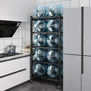 5tier Quality Original Black Metal Kitchen Rack
