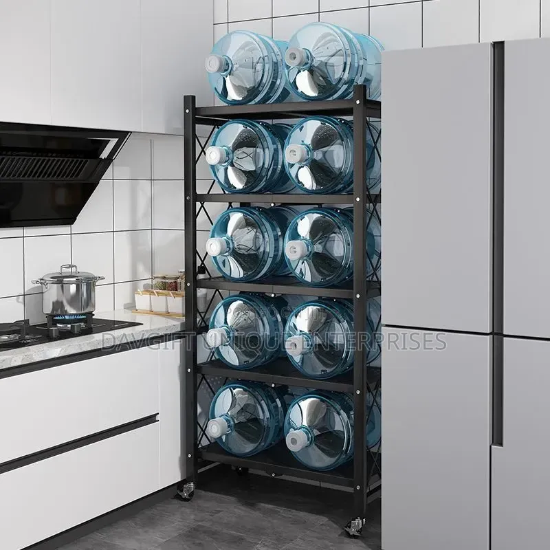5tier Quality Original Black Metal Kitchen Rack